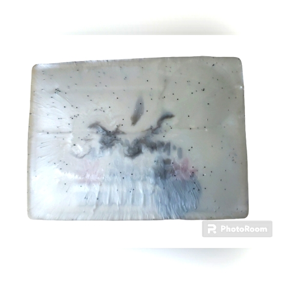 Handmade Pearlescent White and Silver Glitter Jewelry Sorting Tray - Picture 2 of 3